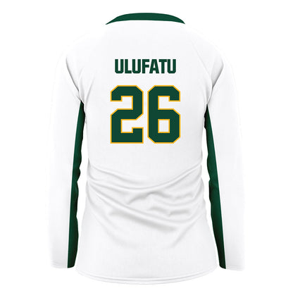 Baylor - NCAA Women's Volleyball : Tehani Ulufatu - White Volleyball Jersey