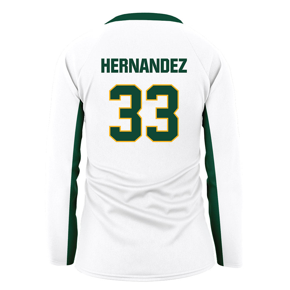 Baylor - NCAA Women's Volleyball : Jules Hernandez - White Volleyball Jersey-1