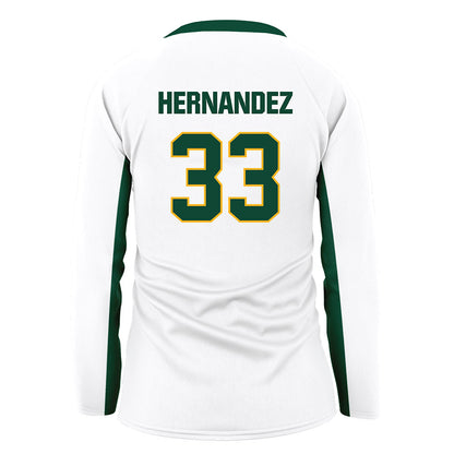 Baylor - NCAA Women's Volleyball : Jules Hernandez - White Volleyball Jersey-1