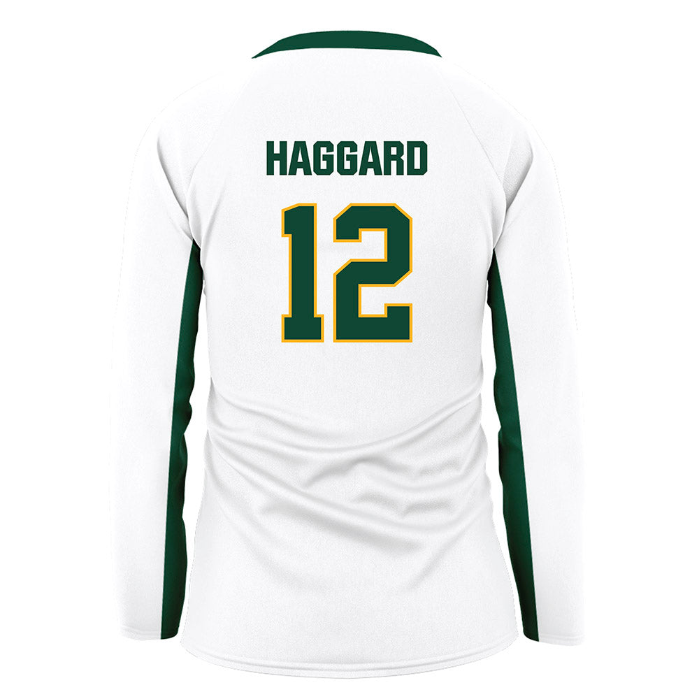 Baylor - NCAA Women's Volleyball : Isabela Haggard - White Volleyball Jersey-1