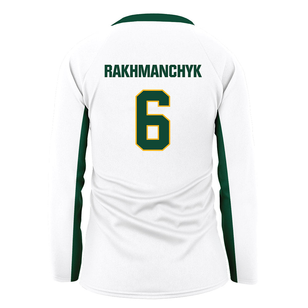 Baylor - NCAA Women's Volleyball : Kseniya Rakhmanchyk - White Volleyball Jersey-1