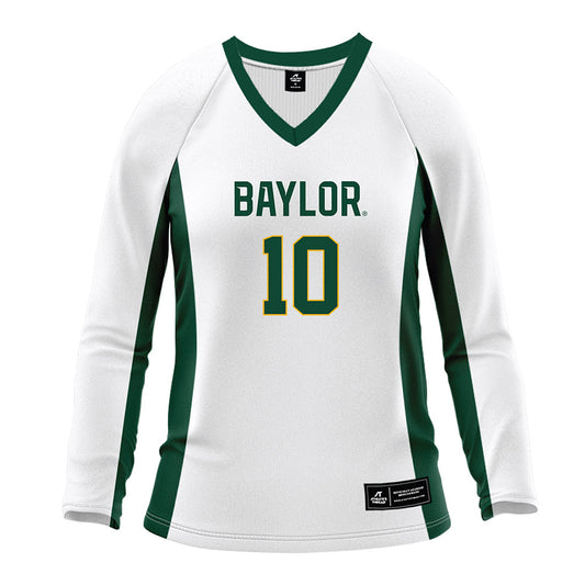 Baylor - NCAA Women's Volleyball : Nadiya Johnson - White Volleyball Jersey-0