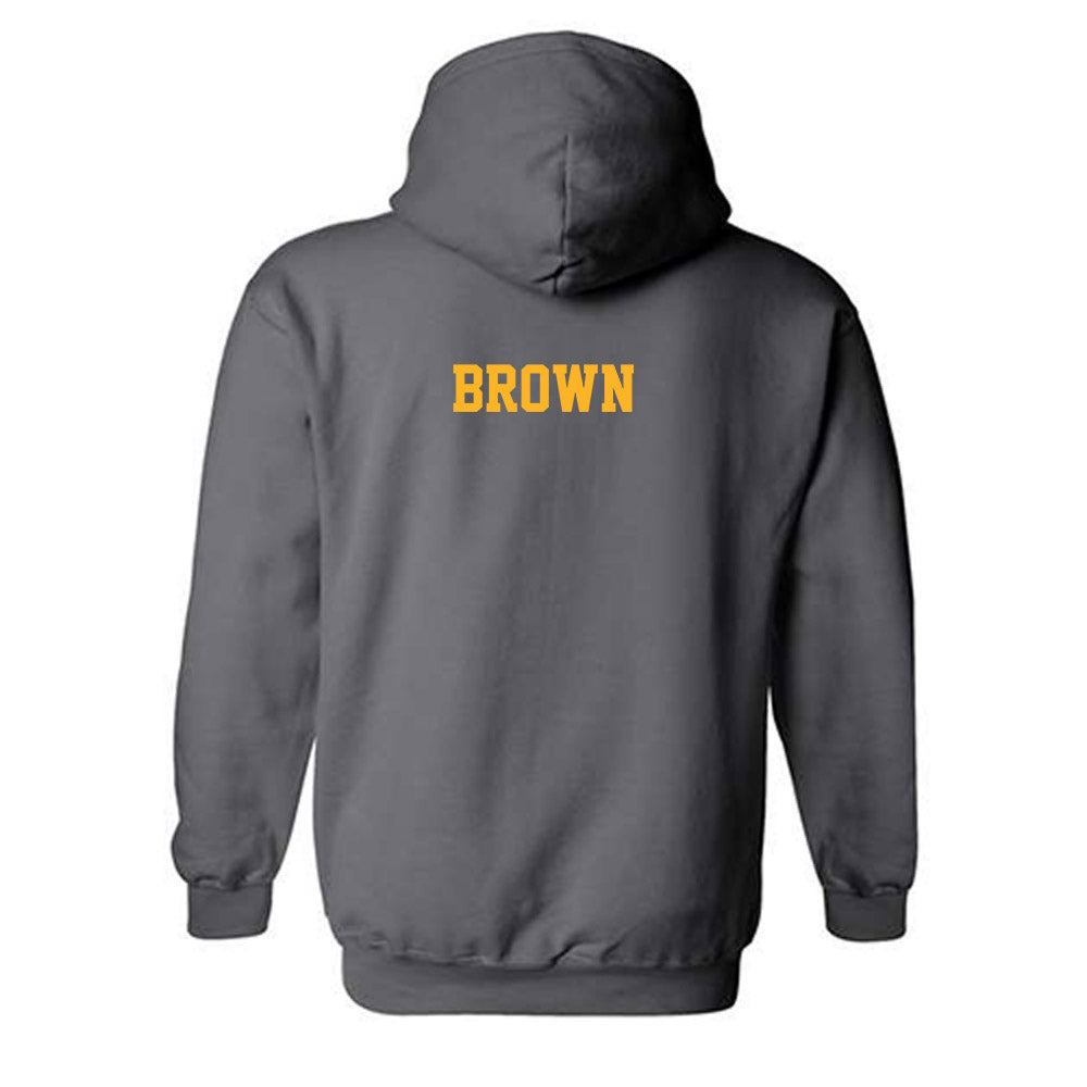 Baylor - NCAA Women's Track & Field : Royaltee Brown - Classic Shersey Hooded Sweatshirt-1