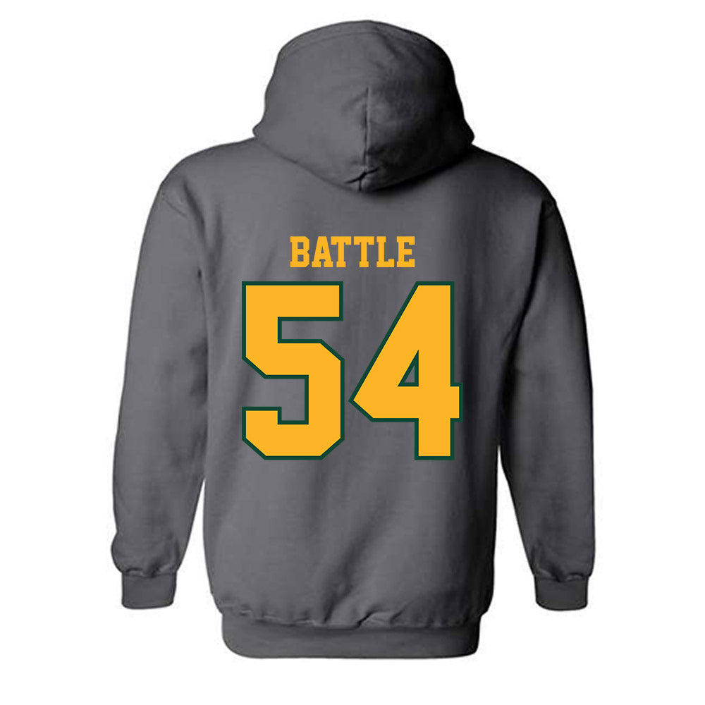 Baylor - NCAA Football : Jaelin Battle - Classic Shersey Hooded Sweatshirt-1