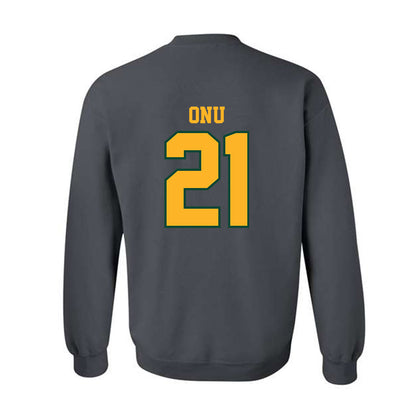 Baylor - NCAA Football : Bo Onu - Classic Shersey Crewneck Sweatshirt-1