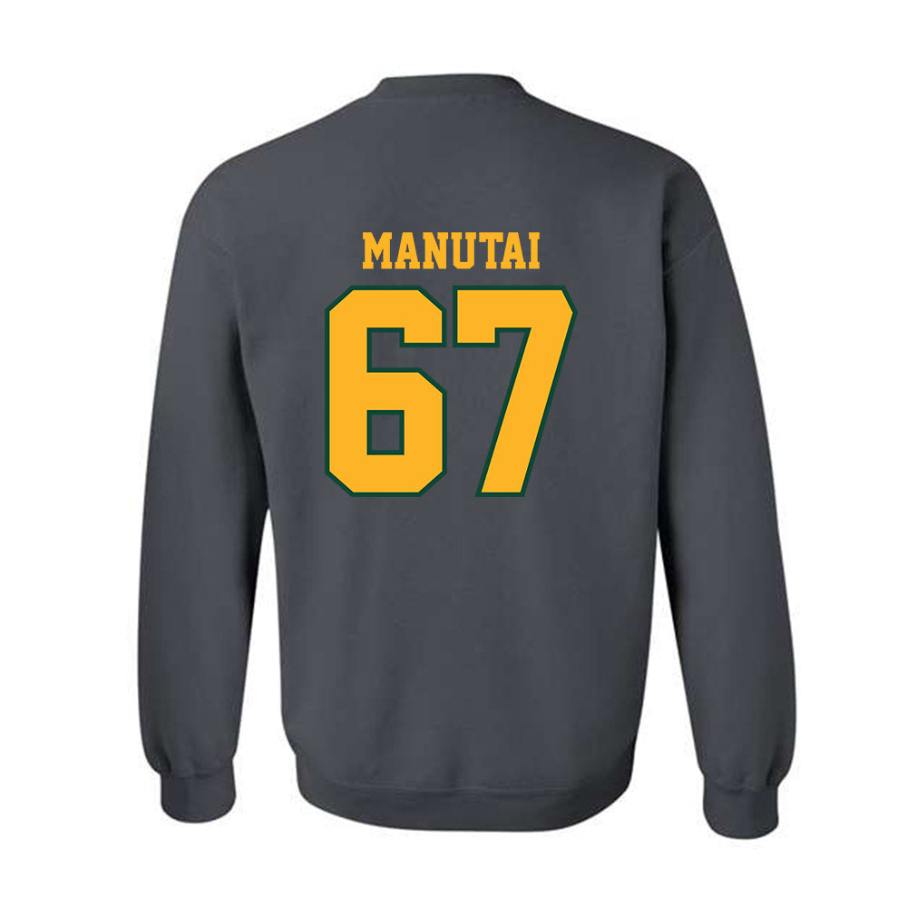 Baylor - NCAA Football : Aleki Manutai - Classic Shersey Crewneck Sweatshirt-1