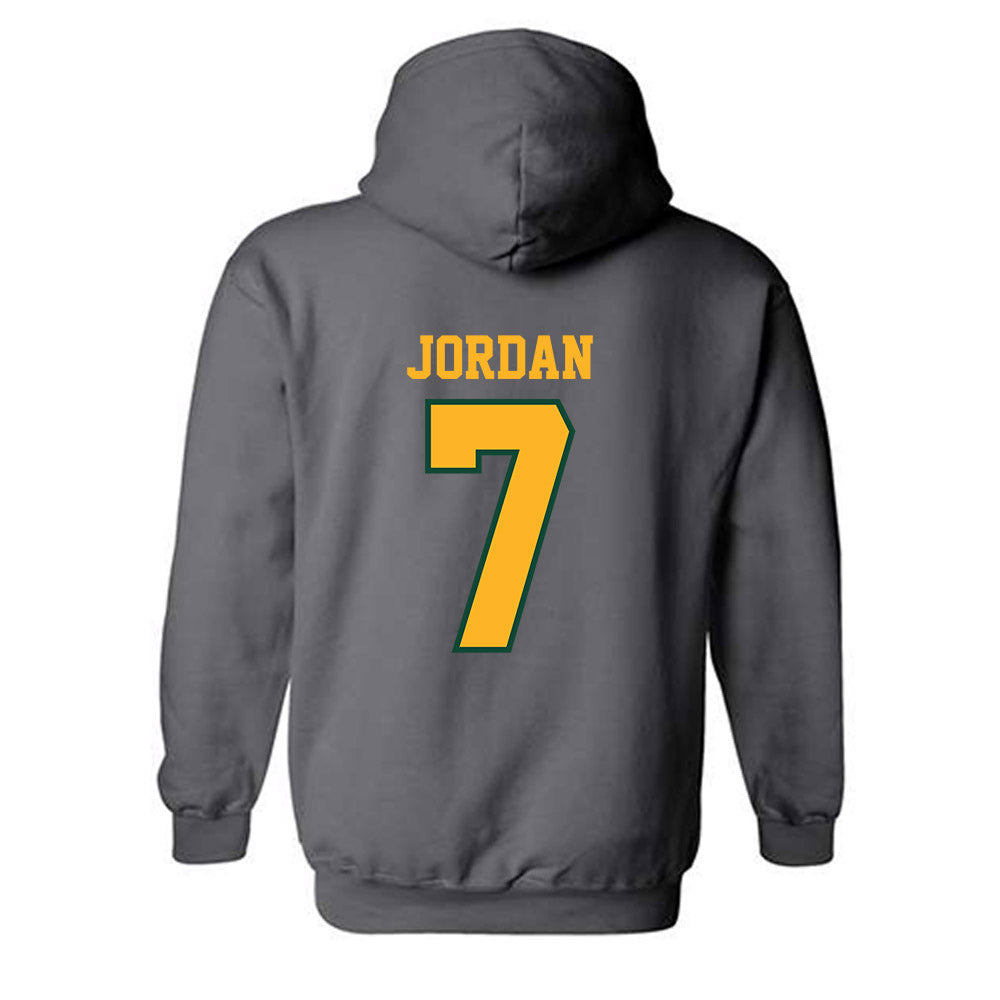 Baylor - NCAA Football : Devon Jordan - Classic Shersey Hooded Sweatshirt-1