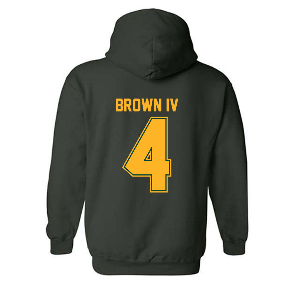 Baylor - NCAA Football : Louis Brown IV - Classic Shersey Hooded Sweatshirt-1