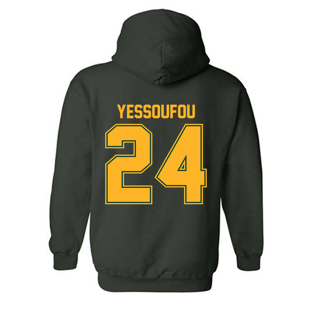 Baylor - NCAA Men's Basketball : Tounde Yessoufou - Classic Shersey Hooded Sweatshirt-1