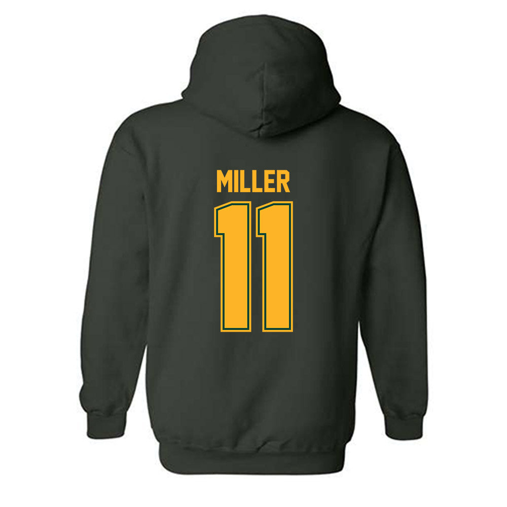 Baylor - NCAA Football : Drelon Miller - Classic Shersey Hooded Sweatshirt-1