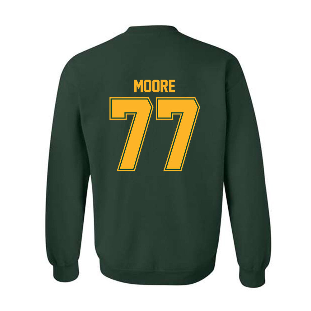 Baylor - NCAA Football : Logan Moore - Classic Shersey Crewneck Sweatshirt-1