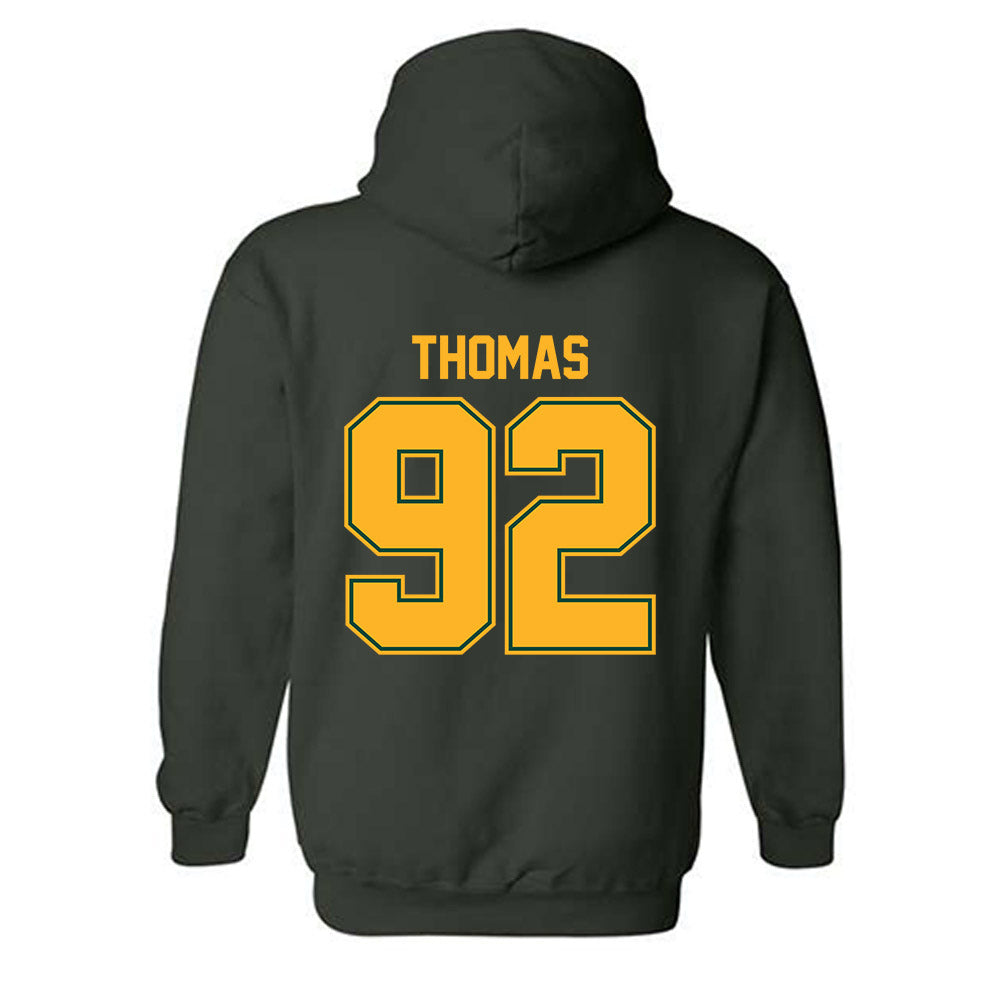 Baylor - NCAA Football : Trent Thomas - Classic Shersey Hooded Sweatshirt-1