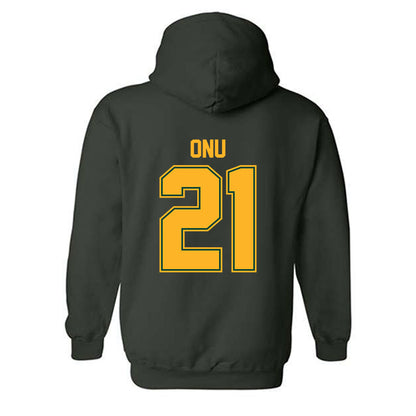 Baylor - NCAA Football : Bo Onu - Classic Shersey Hooded Sweatshirt-1