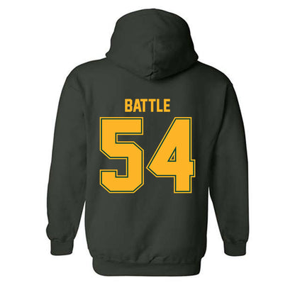 Baylor - NCAA Football : Jaelin Battle - Classic Shersey Hooded Sweatshirt-1