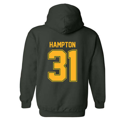 Baylor - NCAA Football : DeBraun Hampton - Classic Shersey Hooded Sweatshirt-1