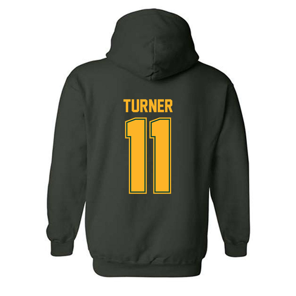 Baylor - NCAA Football : Devin Turner - Classic Shersey Hooded Sweatshirt-1