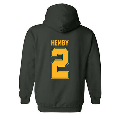 Baylor - NCAA Acrobatics & Tumbling : Charlyze Hemby - Classic Shersey Hooded Sweatshirt-1
