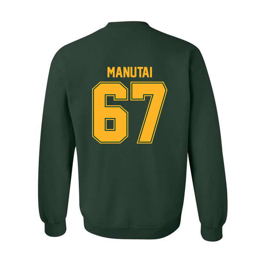 Baylor - NCAA Football : Aleki Manutai - Classic Shersey Crewneck Sweatshirt-1