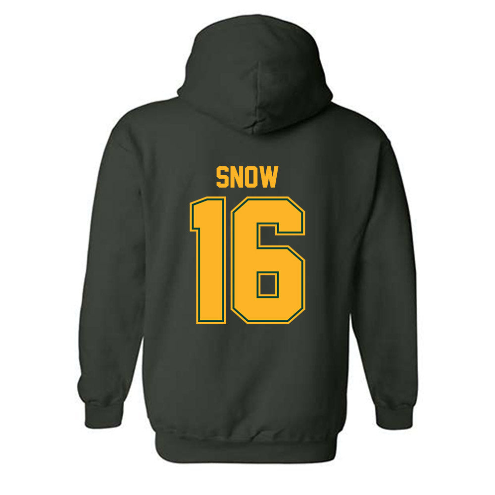 Baylor - NCAA Baseball : Hunter Snow - Classic Shersey Hooded Sweatshirt-1