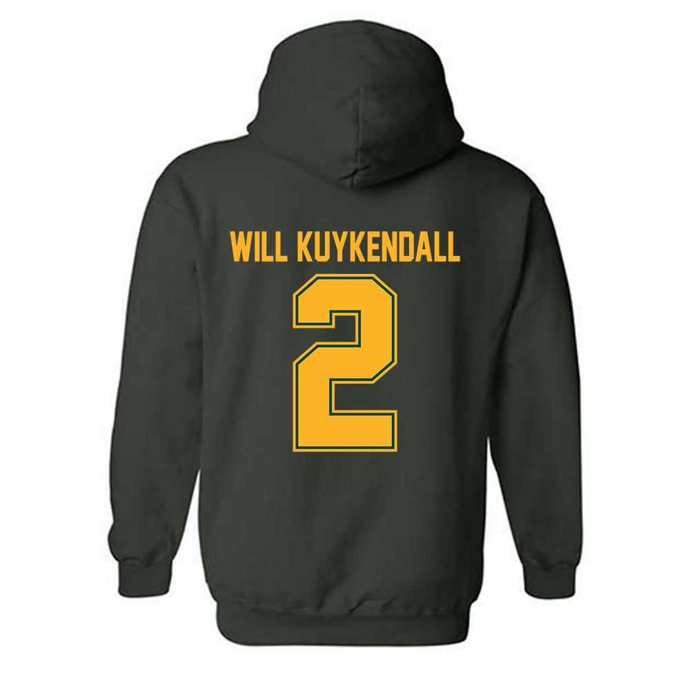 Baylor - NCAA Men's Basketball : Will Will Kuykendall - Classic Shersey Hooded Sweatshirt-1