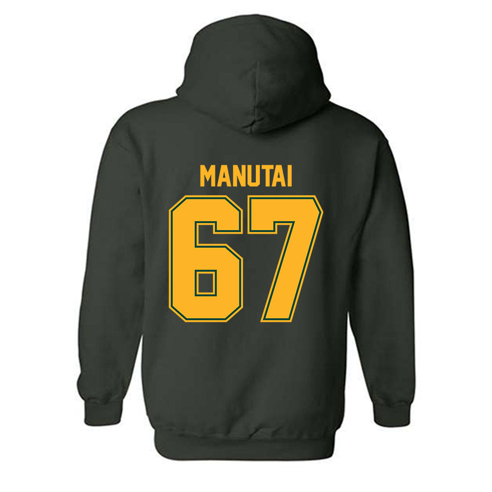 Baylor - NCAA Football : Aleki Manutai - Classic Shersey Hooded Sweatshirt-1