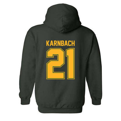 Baylor - NCAA Acrobatics & Tumbling : Cassandra Karnbach - Classic Shersey Hooded Sweatshirt-1