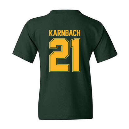 Baylor - NCAA Acrobatics & Tumbling : Cassandra Karnbach - Classic Shersey Youth T-Shirt-1
