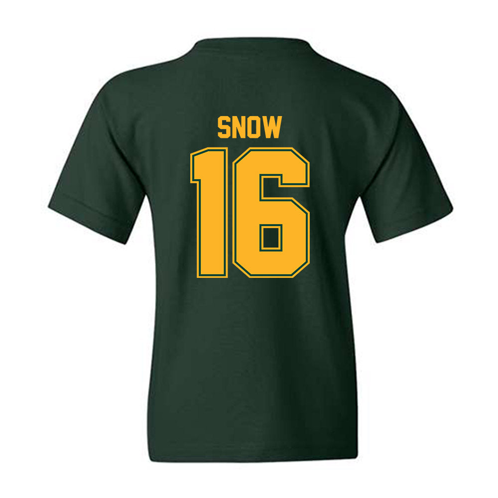 Baylor - NCAA Baseball : Hunter Snow - Classic Shersey Youth T-Shirt-1