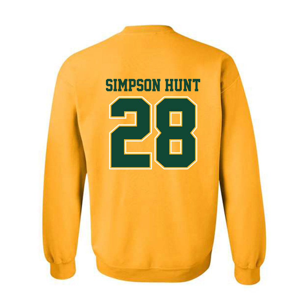 Baylor - NCAA Football : Calvin Simpson Hunt - Classic Shersey Crewneck Sweatshirt-1
