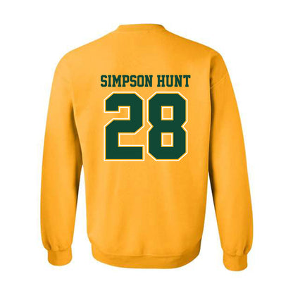Baylor - NCAA Football : Calvin Simpson Hunt - Classic Shersey Crewneck Sweatshirt-1