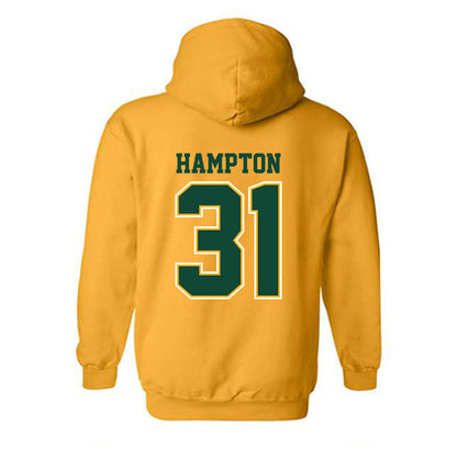 Baylor - NCAA Football : DeBraun Hampton - Classic Shersey Hooded Sweatshirt-1
