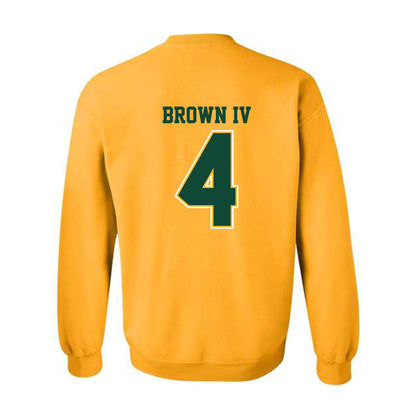 Baylor - NCAA Football : Louis Brown IV - Classic Shersey Crewneck Sweatshirt-1