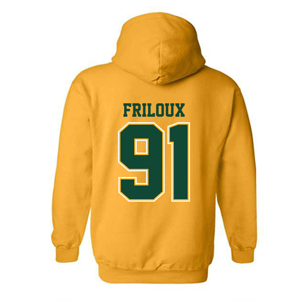 Baylor - NCAA Football : Adonis Friloux - Classic Shersey Hooded Sweatshirt-1