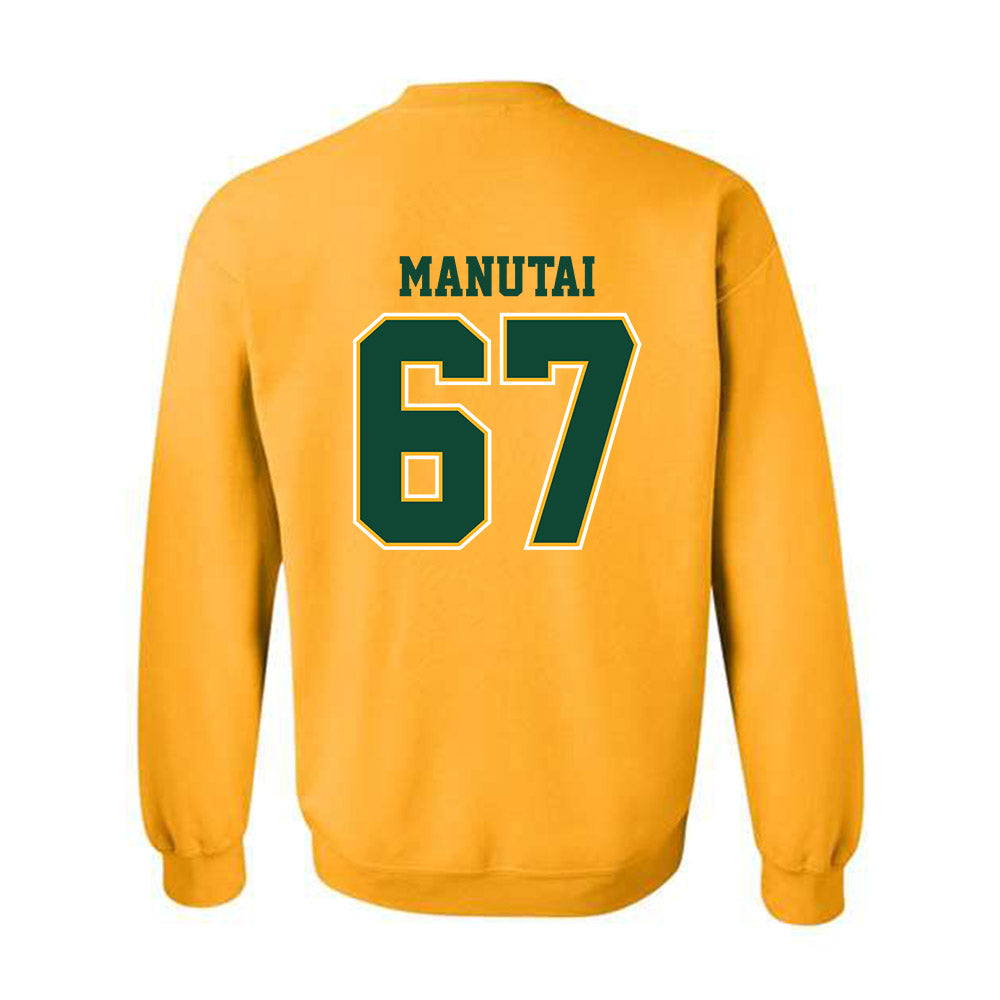 Baylor - NCAA Football : Aleki Manutai - Classic Shersey Crewneck Sweatshirt-1