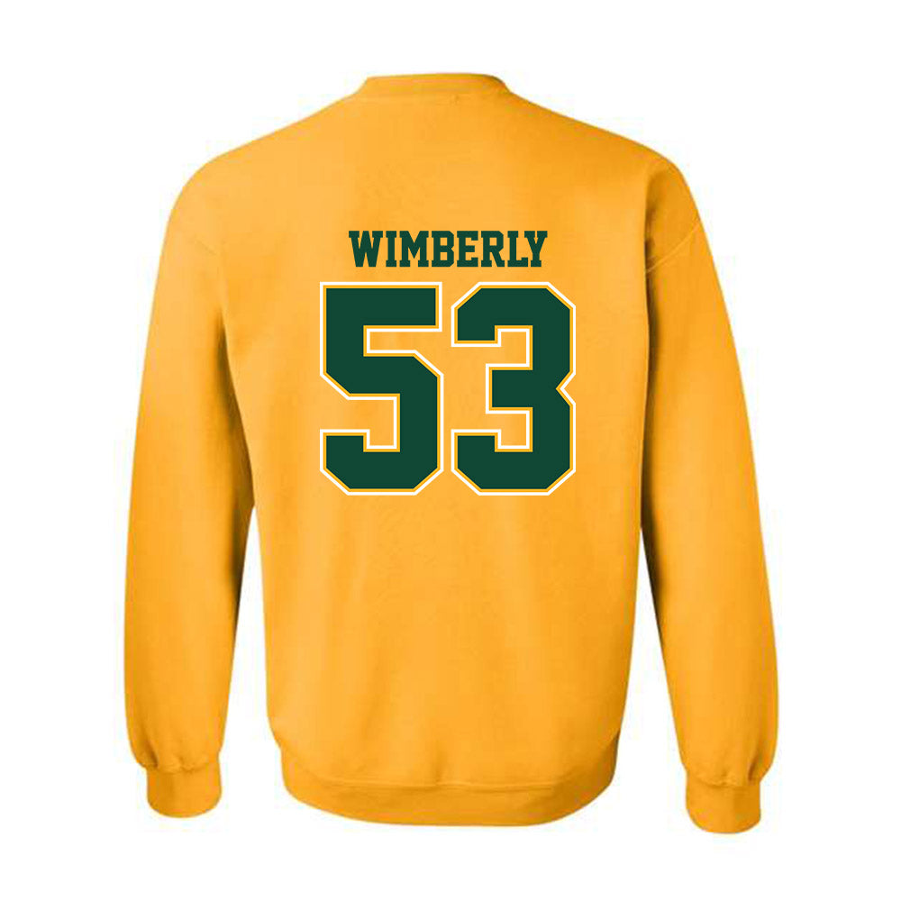 Baylor - NCAA Football : Daemian Wimberly - Classic Shersey Crewneck Sweatshirt-1