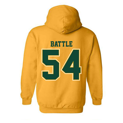 Baylor - NCAA Football : Jaelin Battle - Classic Shersey Hooded Sweatshirt-1