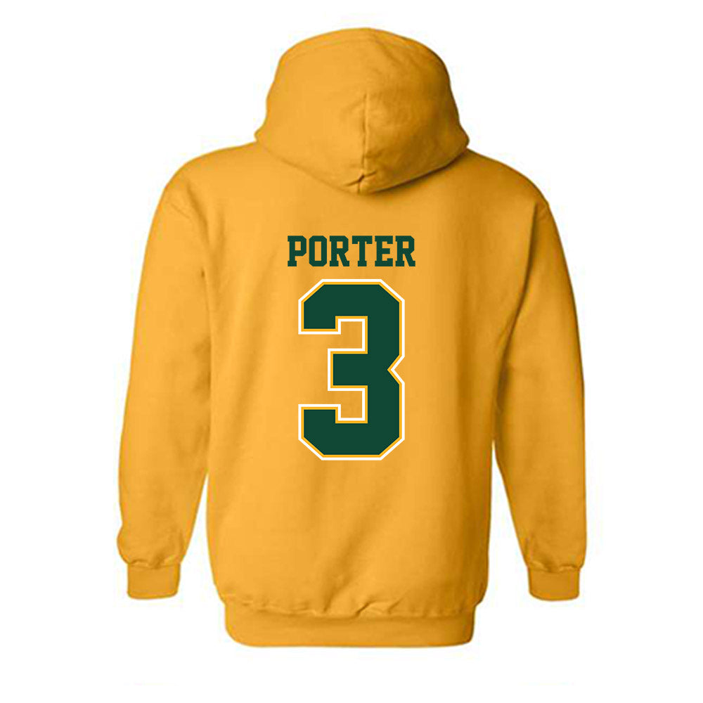 Baylor - NCAA Football : Jadon Porter - Classic Shersey Hooded Sweatshirt-1