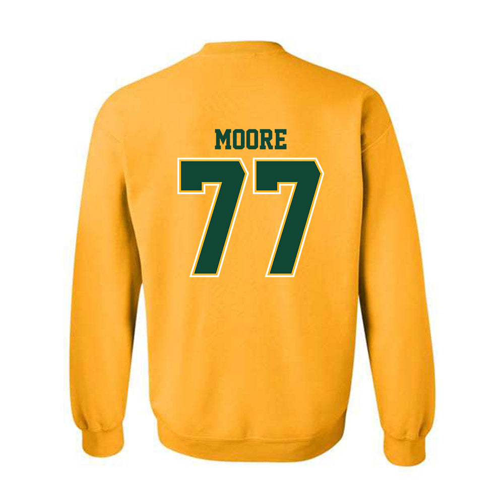 Baylor - NCAA Football : Logan Moore - Classic Shersey Crewneck Sweatshirt-1