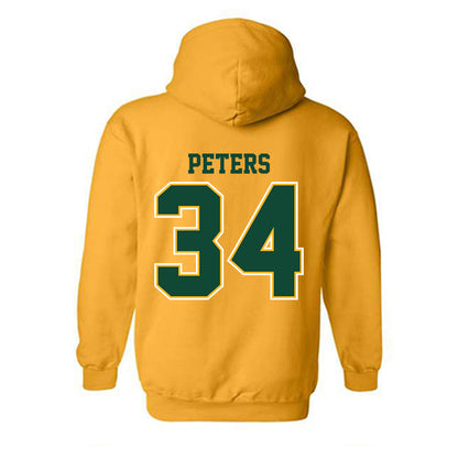 Baylor - NCAA Football : Davion Peters - Classic Shersey Hooded Sweatshirt-1