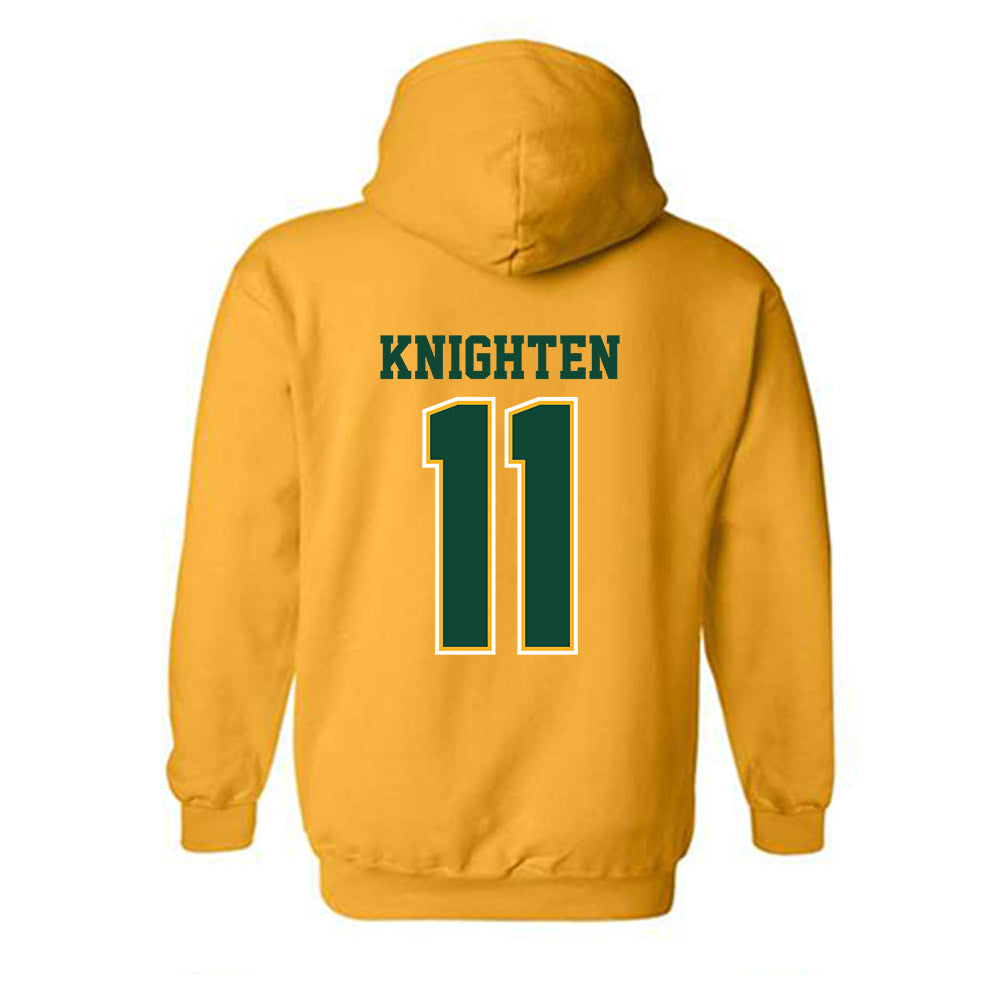 Baylor - NCAA Football : Caden knighten - Classic Shersey Hooded Sweatshirt-1