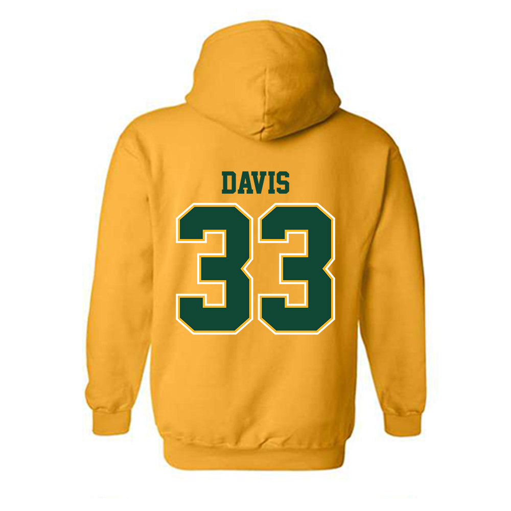 Baylor - NCAA Football : HD Davis - Classic Shersey Hooded Sweatshirt-1