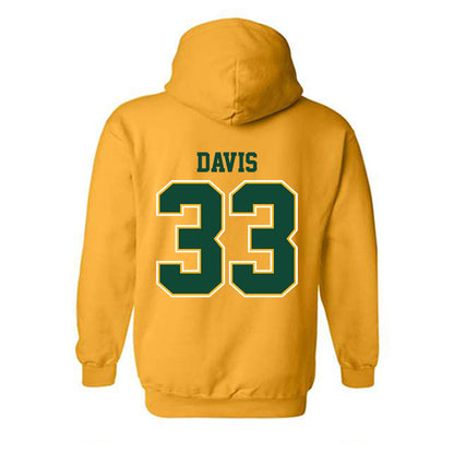 Baylor - NCAA Football : HD Davis - Classic Shersey Hooded Sweatshirt-1