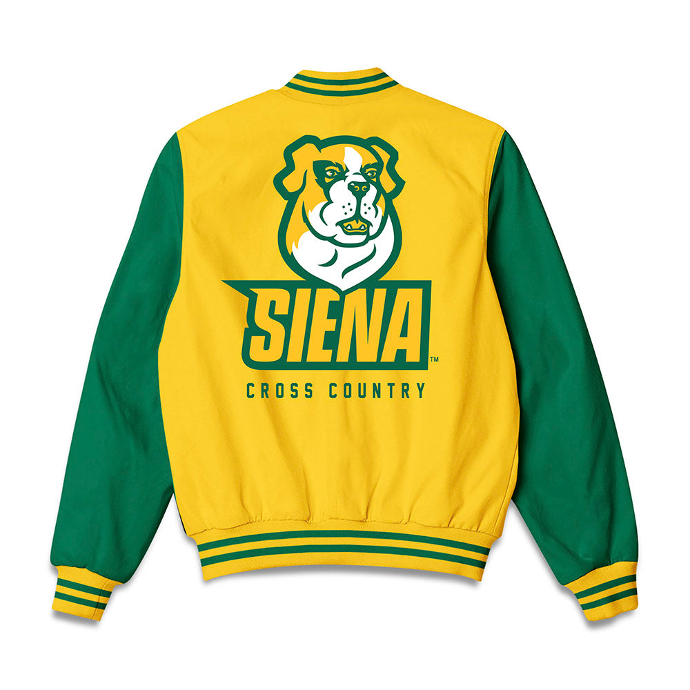 Siena - NCAA Men's Cross Country : Behn Thomas - Bomber Jacket-1