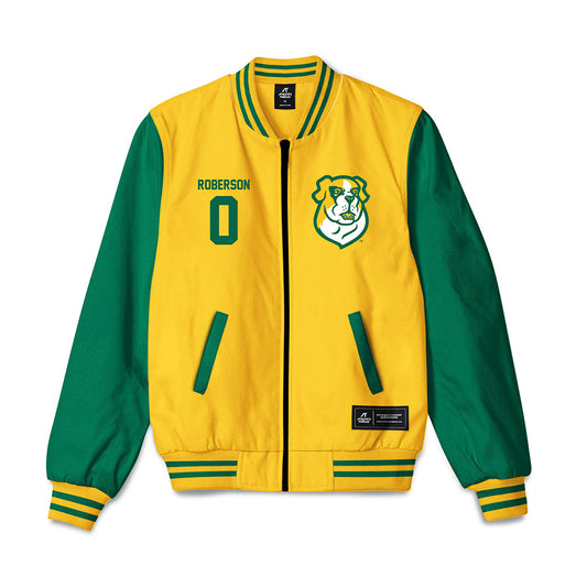 Siena - NCAA Men's Basketball : SeiMir Roberson - Bomber Jacket-0