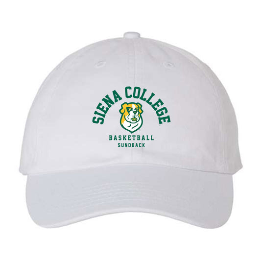 Siena - NCAA Women's Basketball : Grace Sundback - Dad Hat-0