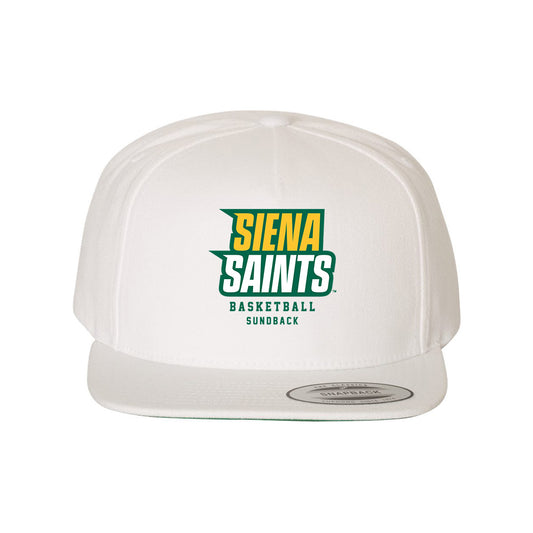 Siena - NCAA Women's Basketball : Grace Sundback - Snapback Hat-0