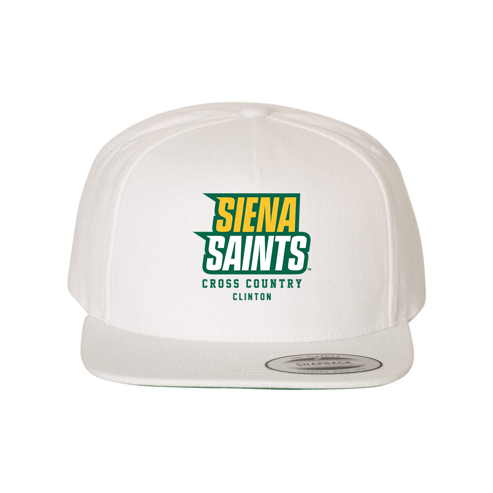 Siena - NCAA Men's Cross Country : Collin Clinton - Snapback Hat-0