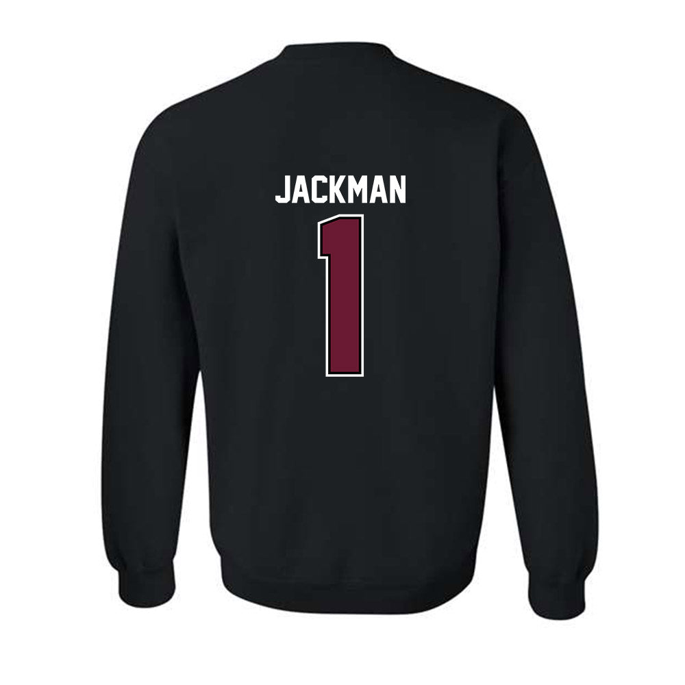 AAMU - NCAA Women's Volleyball : Rayishon Jackman - Crewneck Sweatshirt-1