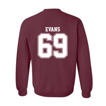 AAMU - NCAA Football : Kavaughn Evans - Classic Shersey Crewneck Sweatshirt-1