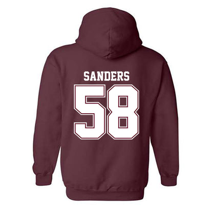 AAMU - NCAA Football : Trey Sanders - Classic Shersey Hooded Sweatshirt-1